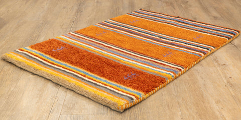 Handmade Indo Persian Gabbeh mat - 308646