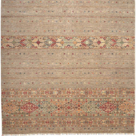 Handmade fine Samarkand rug - ENR308780