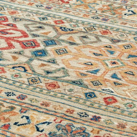 Handmade extra fine Afghan Samarkand carpet - 308781