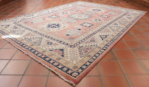 Handmade Comm Afghan Kazak rug - 30825799