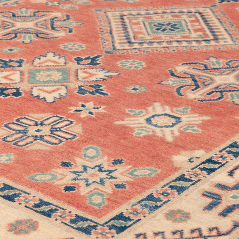 Handmade Luxury Commercial  Afghan Kazak rug - 308806