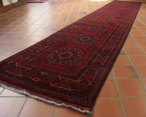 Handmade Afghan Khan Mohammadi long runner - 30824995