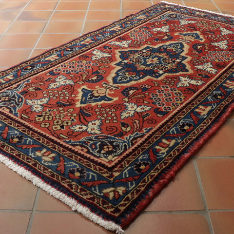Handmade Oriental Sarouk rug - 309025