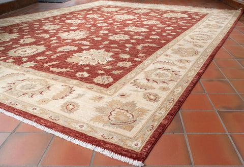 Handmade Afghan Ziegler carpet - 309235