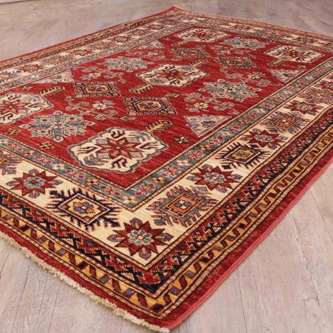 Handmade fine Afghan Kazak rug - 30925266