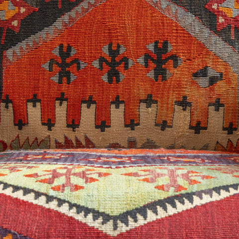 Handmade Turkish kilim Howard Chair - 309320-C