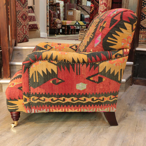 Handmade Turkish kilim Howard Chair - 30924321