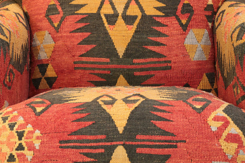 Handmade Turkish kilim Howard Chair - 30924321