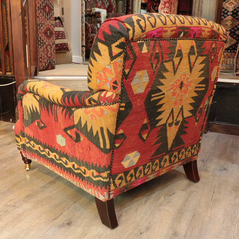 Handmade Turkish kilim Howard Chair - 30924321