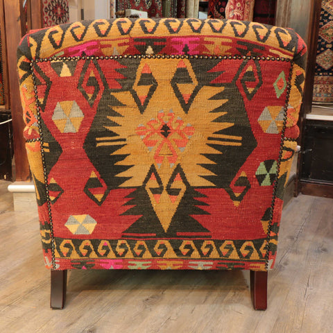 Handmade Turkish kilim Howard Chair - 30924321