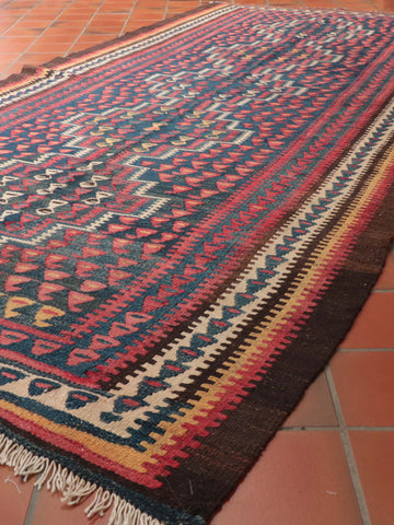 Handmade Old Persian Bidjar Kilim - 30924496