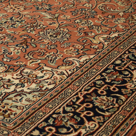 Handmade fine Kashmir silk rug - 30924520