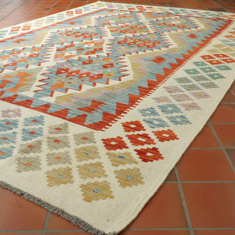 Handmade Afghan Kilim - 309542