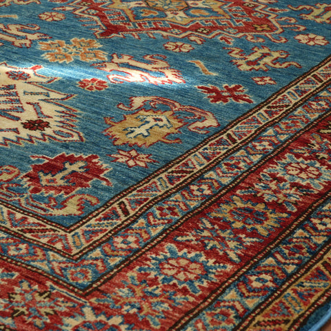 Handmade Fine Afghan Kazak rug - 309580