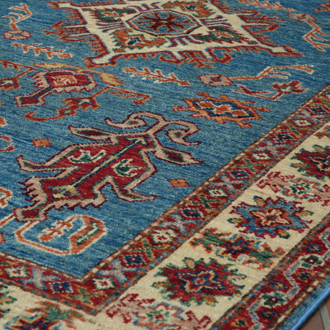 Handmade fine Afghan Kazak rug - 309582