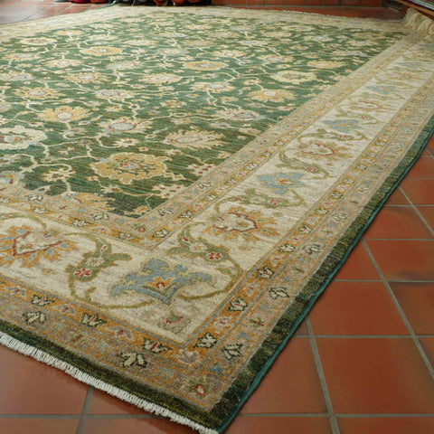 Handmade Afghan Ziegler carpet - 30924654