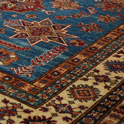 Handmade fine Afghan Kazak rug - 30924655