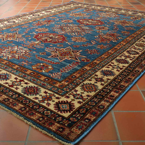 Handmade fine Afghan Kazak rug - 30924655