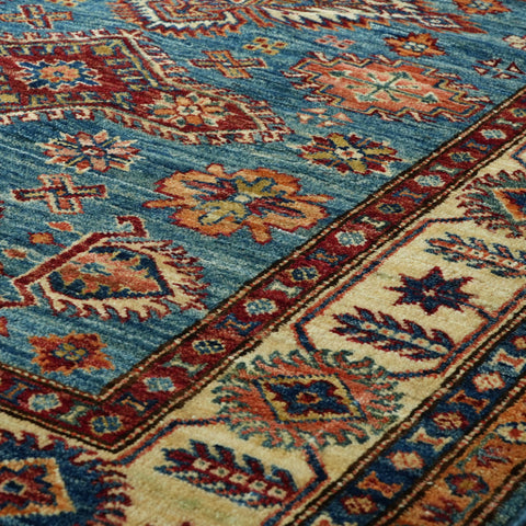 Handmade fine Afghan Kazak rug - 30924656