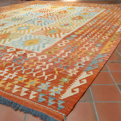 Handmade Afghan Kilim - 309667