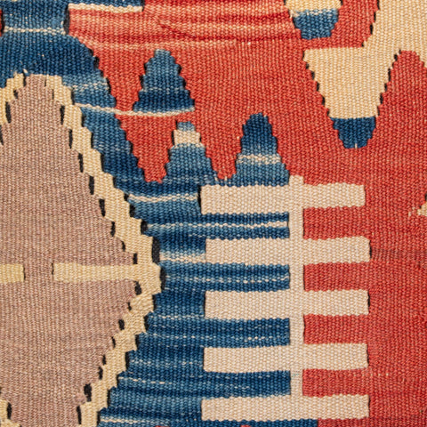 Large Handmade Turkish kilim cushion - 309673-AB