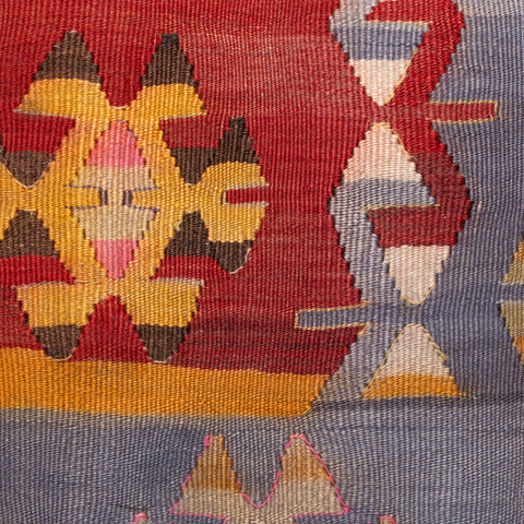 Large Handmade Turkish kilim cushion - 309673-M