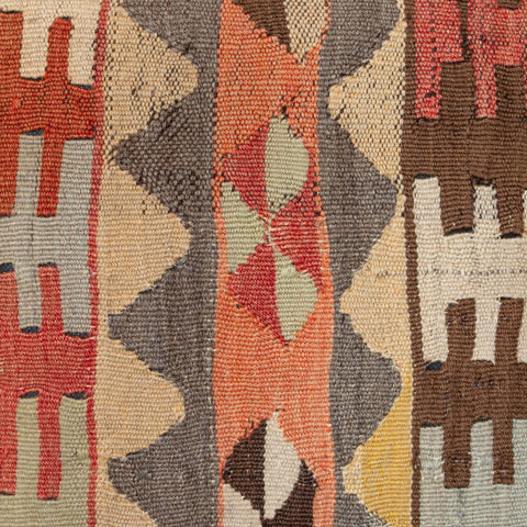 Large Handmade Turkish kilim cushion - 309673-O