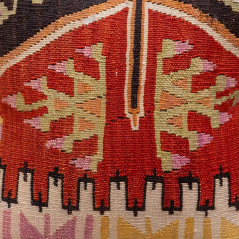 Small Handmade Turkish kilim cushion -309674-V