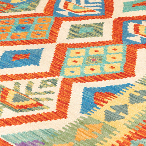 Handmade Afghan Kilim - 309703