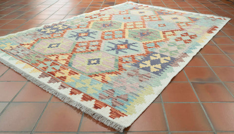 Handmade Afghan Kilim - 309707