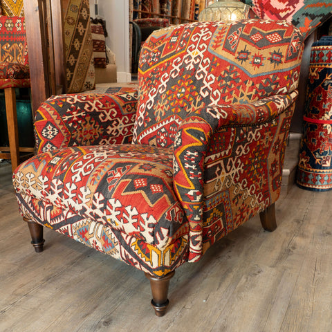 Handmade Turkish kilim Howard Chair - 309800