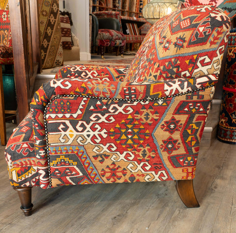 Handmade Turkish kilim Howard Chair - 309800