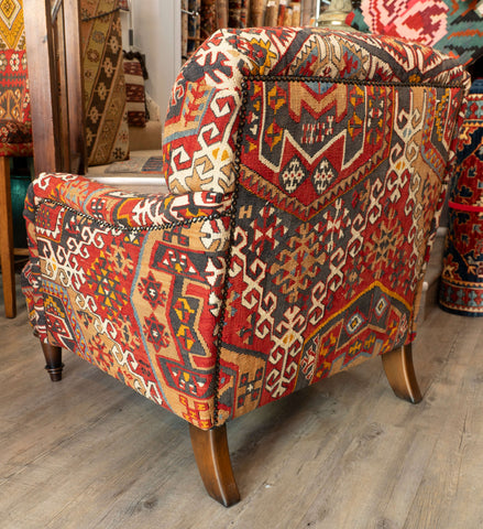 Handmade Turkish kilim Howard Chair - 309800