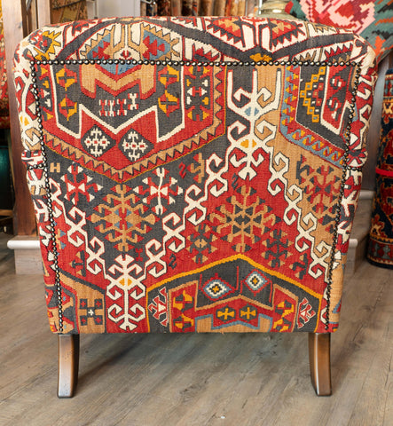 Handmade Turkish kilim Howard Chair - 309800