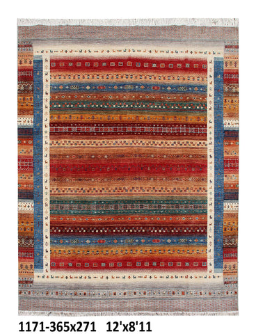 Handmade Afghan Loribaft carpet - ENR309825