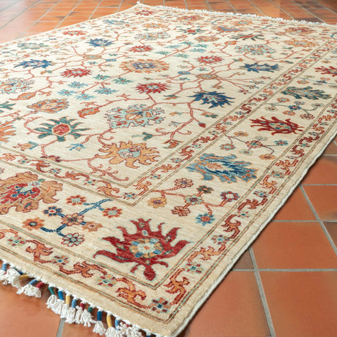 Handmade Afghan Sultani Rug - 309857