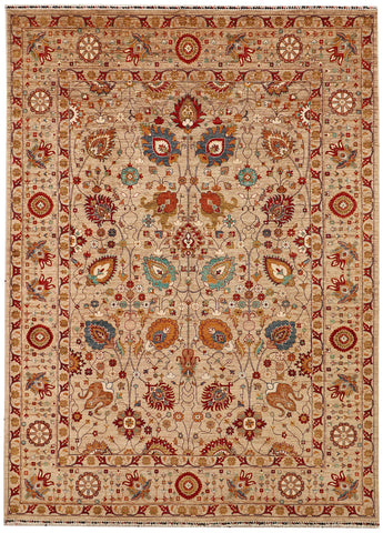 Handmade Afghan Sultani rug - ENR309234