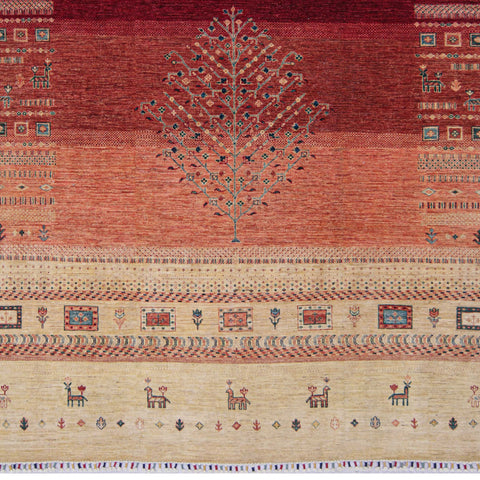 Handmade fine Afghan Loribaft carpet - ENR309870