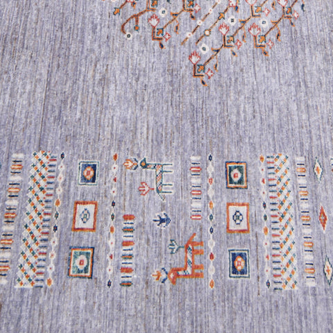 Handmade fine Afghan Loribaft rug - ENR309874