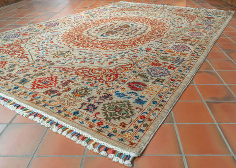 Handmade Afghan Hajijalili rug - 309899