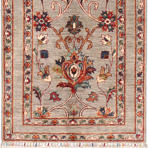Handmade Afghan Sultani runner - ENR309903