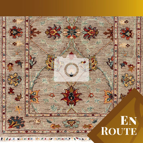 Handmade Afghan Sultani rug - ENR309910
