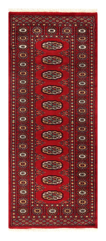 Handmade Mori Bokhara runner - ENR309915
