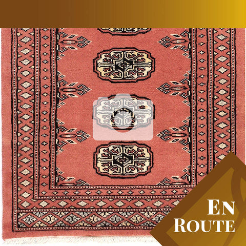 Handmade Mori Bokhara runner - ENR309920