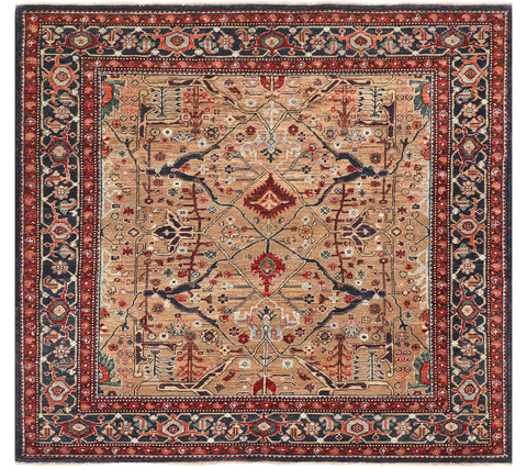 Handmade Afghan Choeb Rang rug - ENR309931