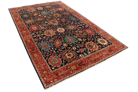 Handmade Afghan Choeb Rang carpet - ENR309934