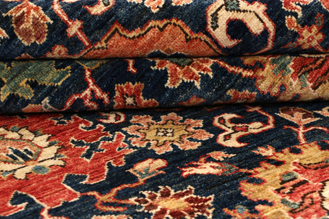 Handmade Afghan Choeb Rang carpet - ENR309934