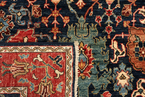 Handmade Afghan Choeb Rang carpet - ENR309934
