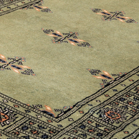 Handmade Butterfly design Pakistan Bokhara rug - 309952