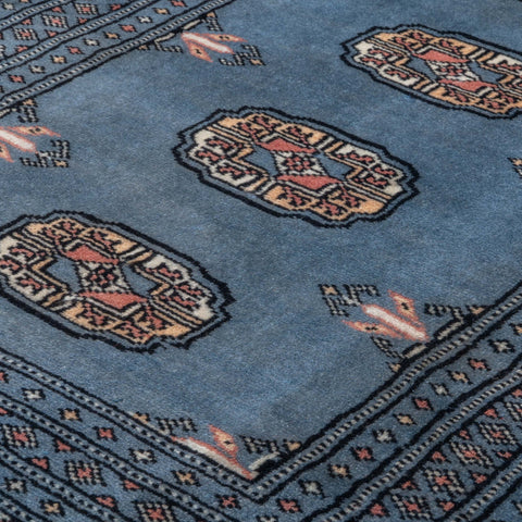 Handmade Pakistan Bokhara rug - 309957